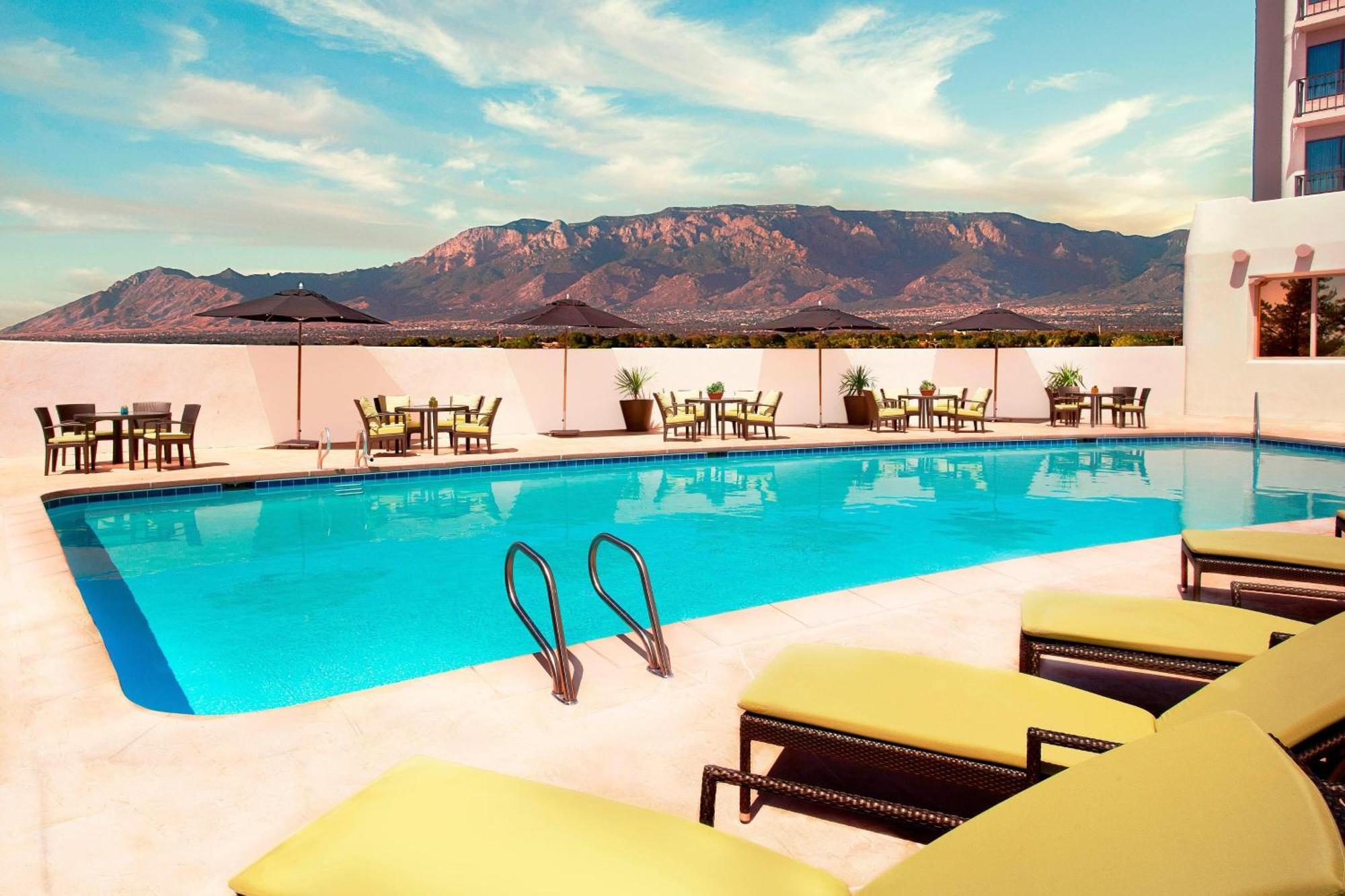 Sheraton Albuquerque Airport Hotel Exterior foto